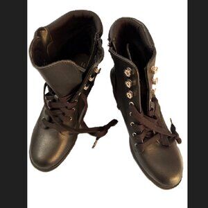 W/M 'No Boundaries' NOBO Black Studded Ankle Boots Sz 11 NEW